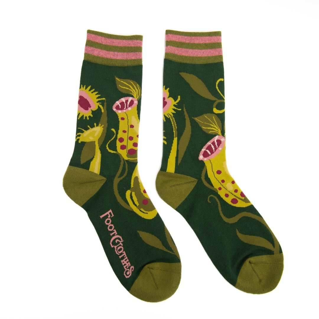 Pitcher Plant Crew Socks - 