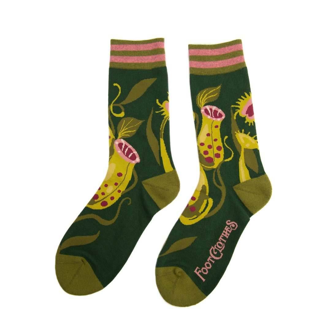 Pitcher Plant Crew Socks - 
