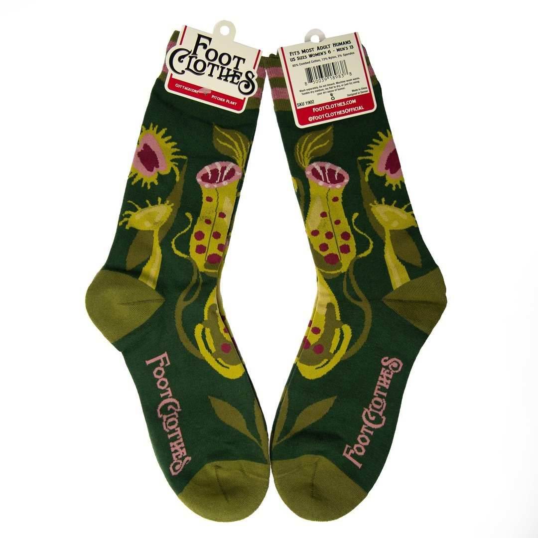 Pitcher Plant Crew Socks - 