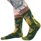Pitcher Plant Crew Socks - 