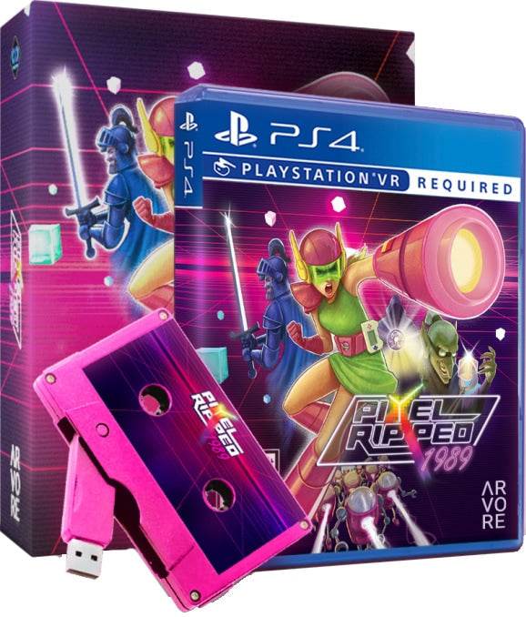 Pixel Ripped 1989 Pink Cassette Edition (Playstation 4) - Game Only