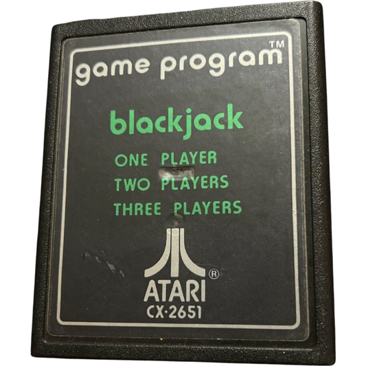 Blackjack [Text Label] - Atari 2600