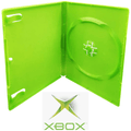 XBOX Green Video Game Replacement Shell Storage Case - 