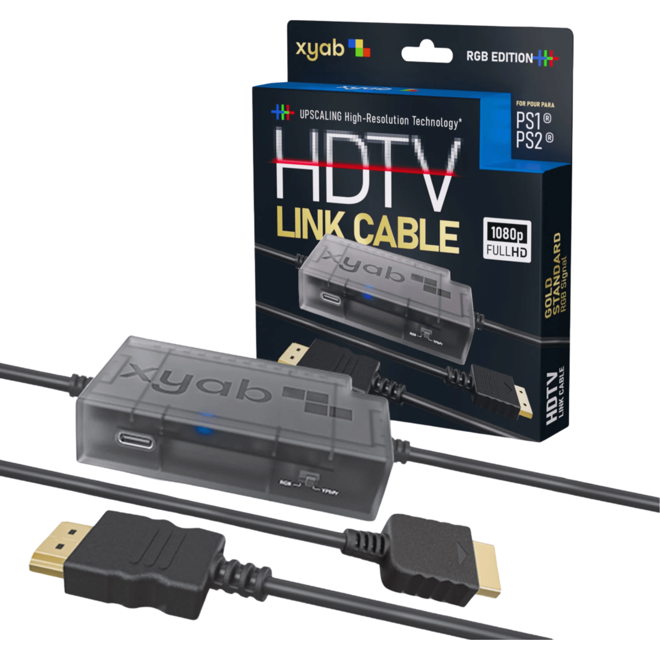 RGB+ HD Link Cable For PSOne® / PS1® / PS2® - 