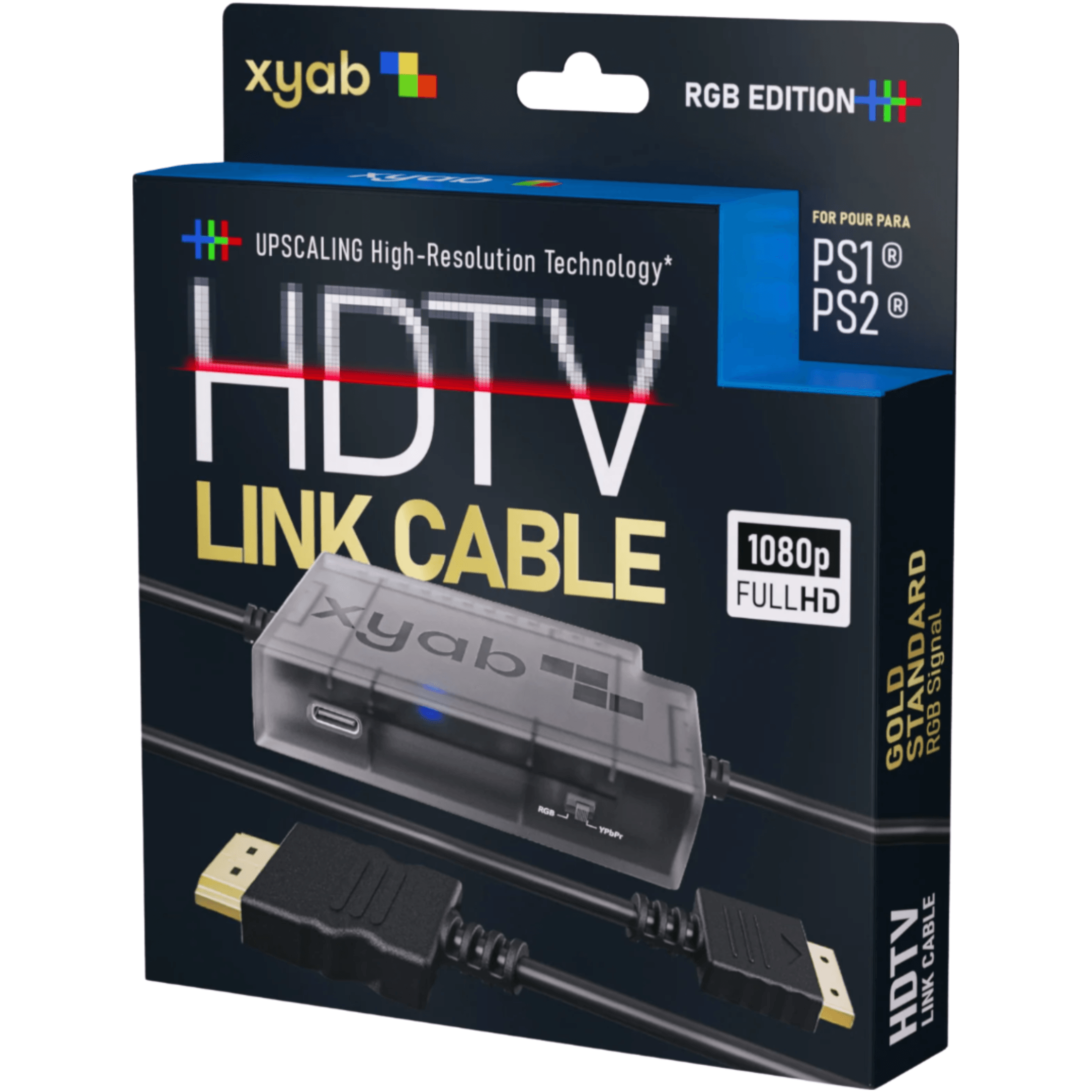 RGB+ HD Link Cable For PSOne® / PS1® / PS2® - 