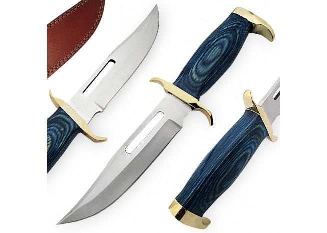 Fixed Blade Tanzania Ridge Hunting Knife-0