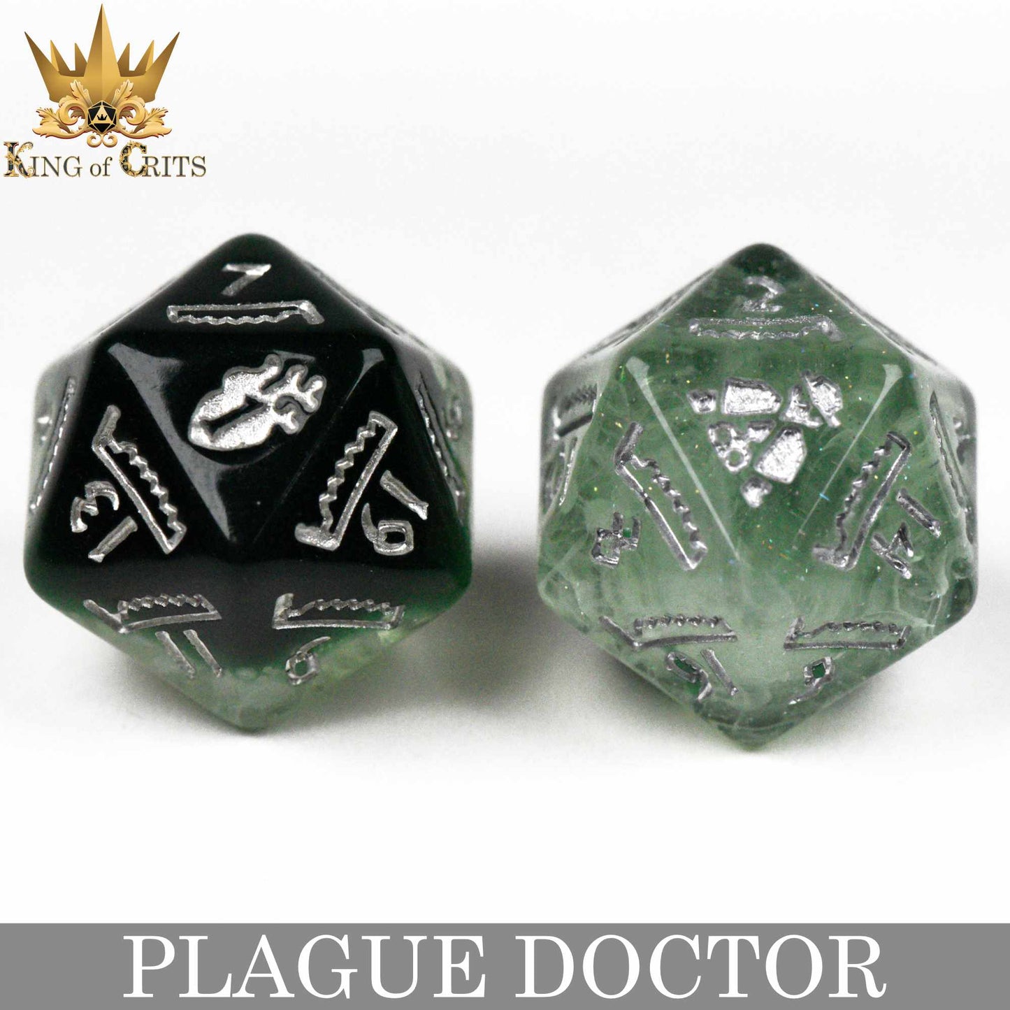 Plague Doctor 11 Dice Set