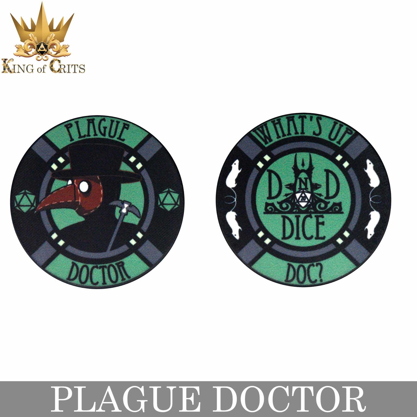 Plague Doctor 11 Dice Set