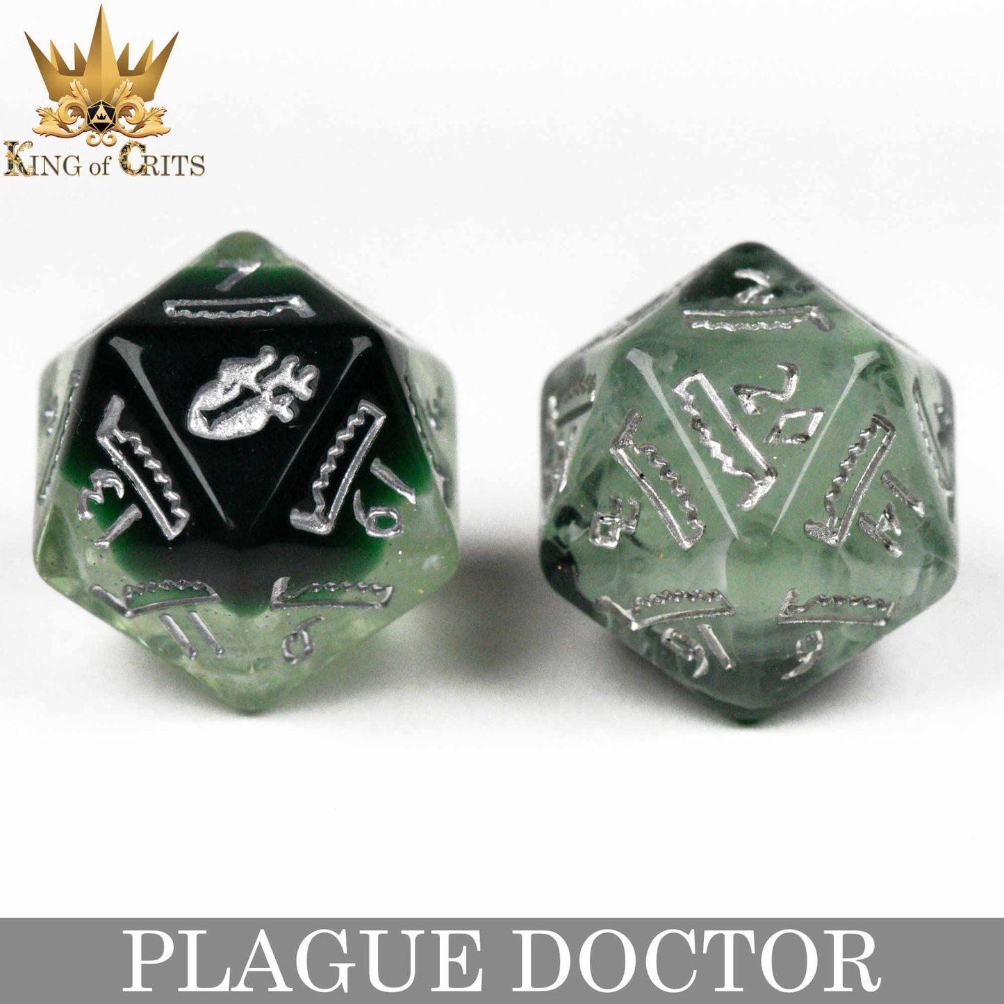 Plague Doctor 11 Dice Set