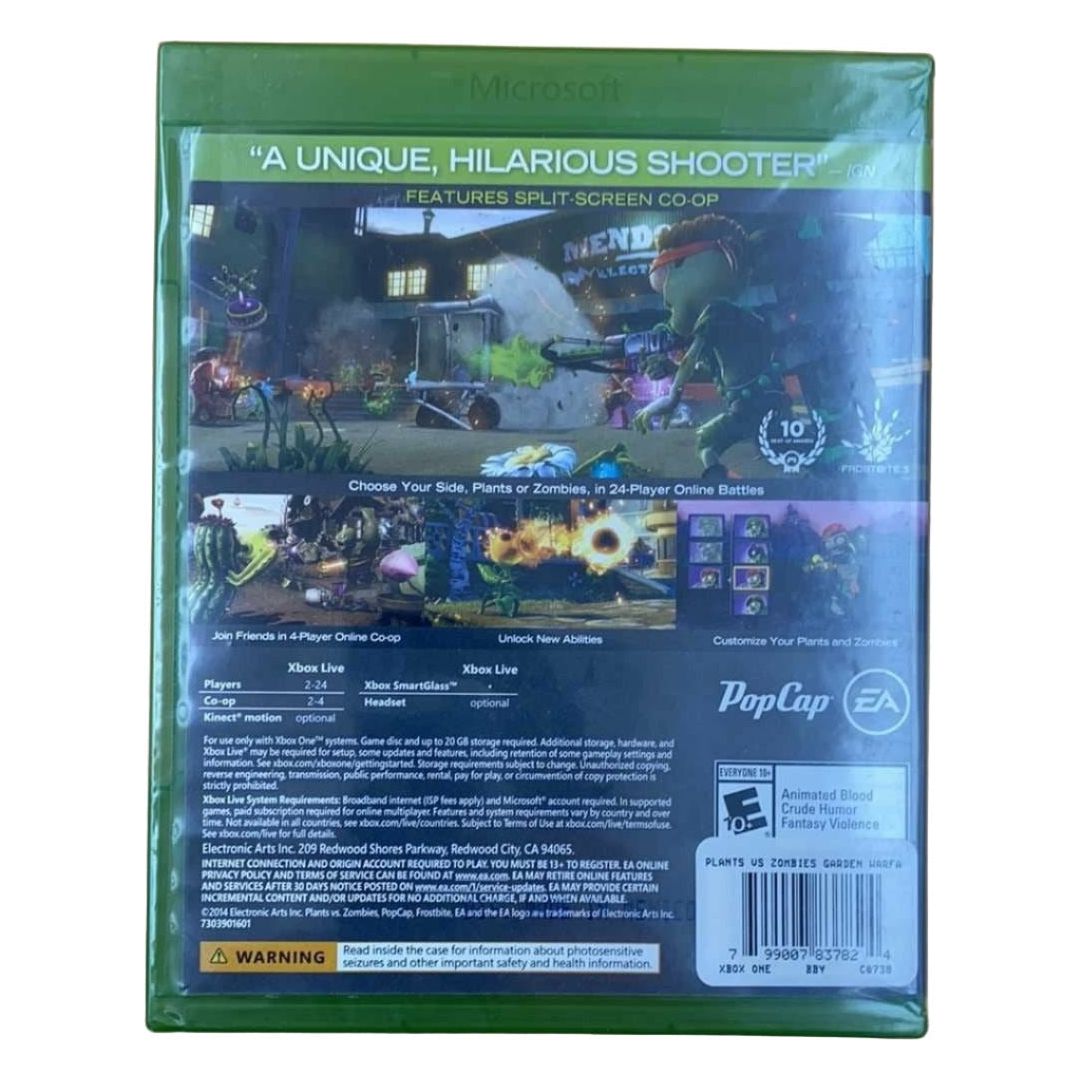 Plants vs. Zombies Garden Warfare - Xbox One - (NEW)