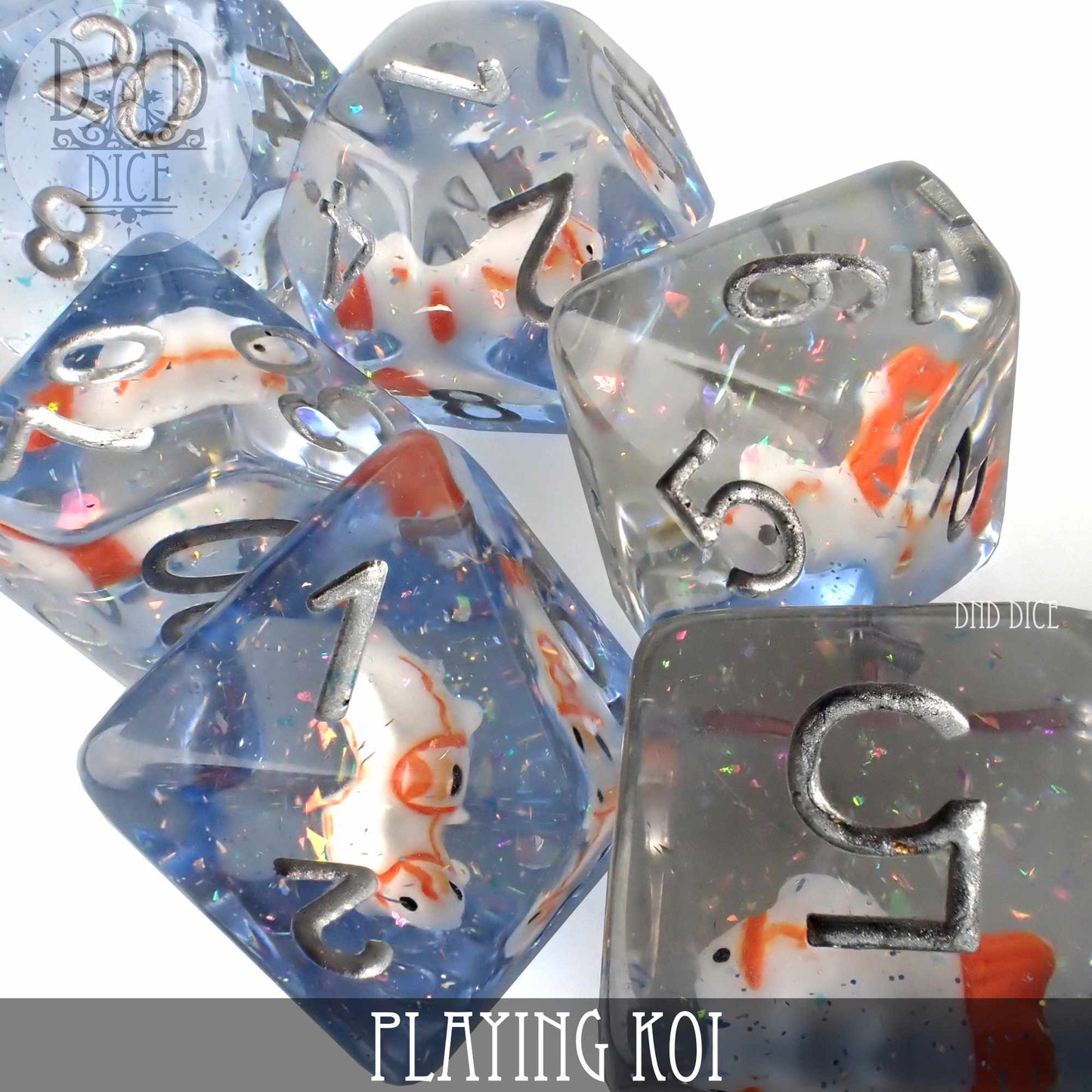 Playing Koi Dice Set