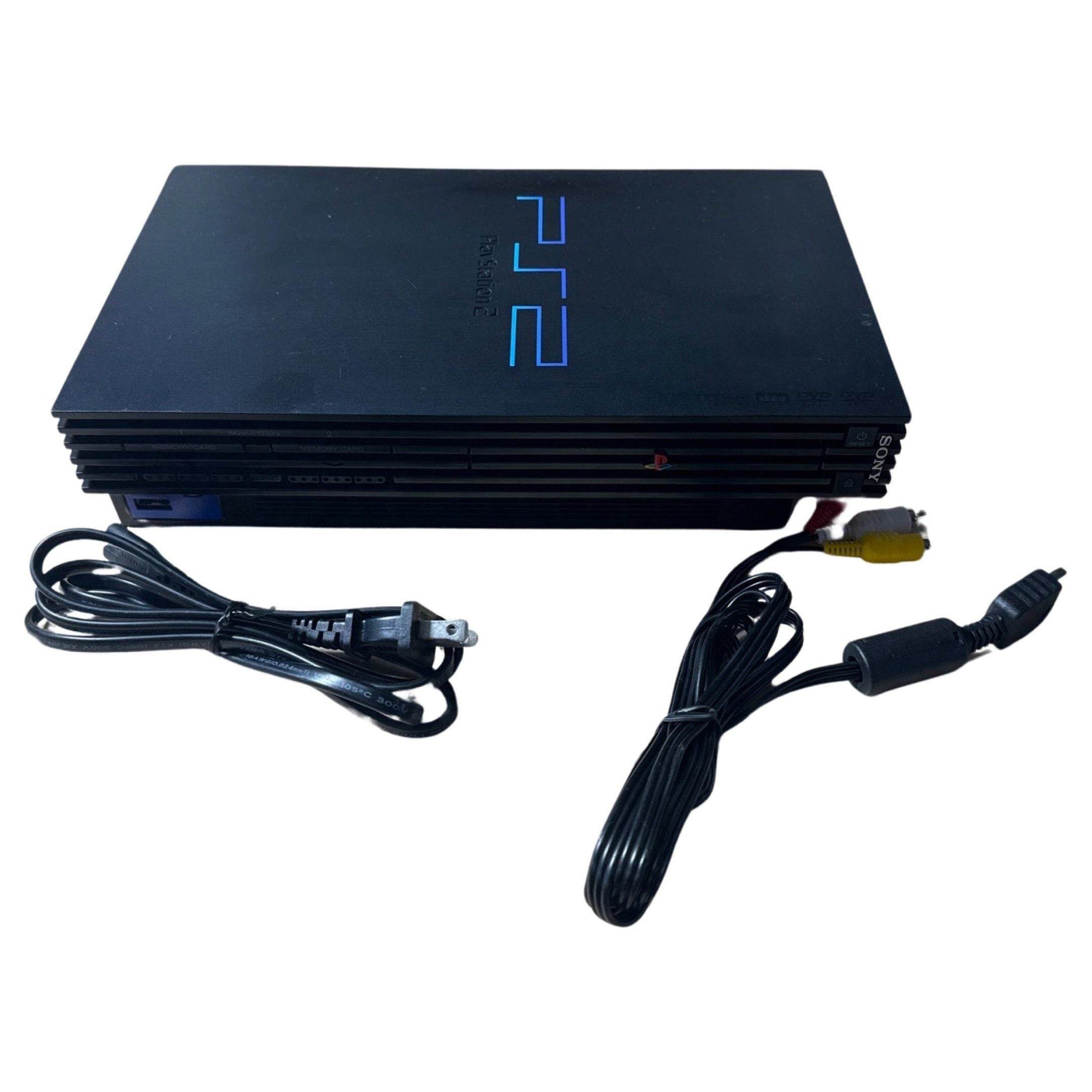 PlayStation 2 System (FAT)- REFURBISHED - 1 - Used 3rd Party Controller | NON CIB