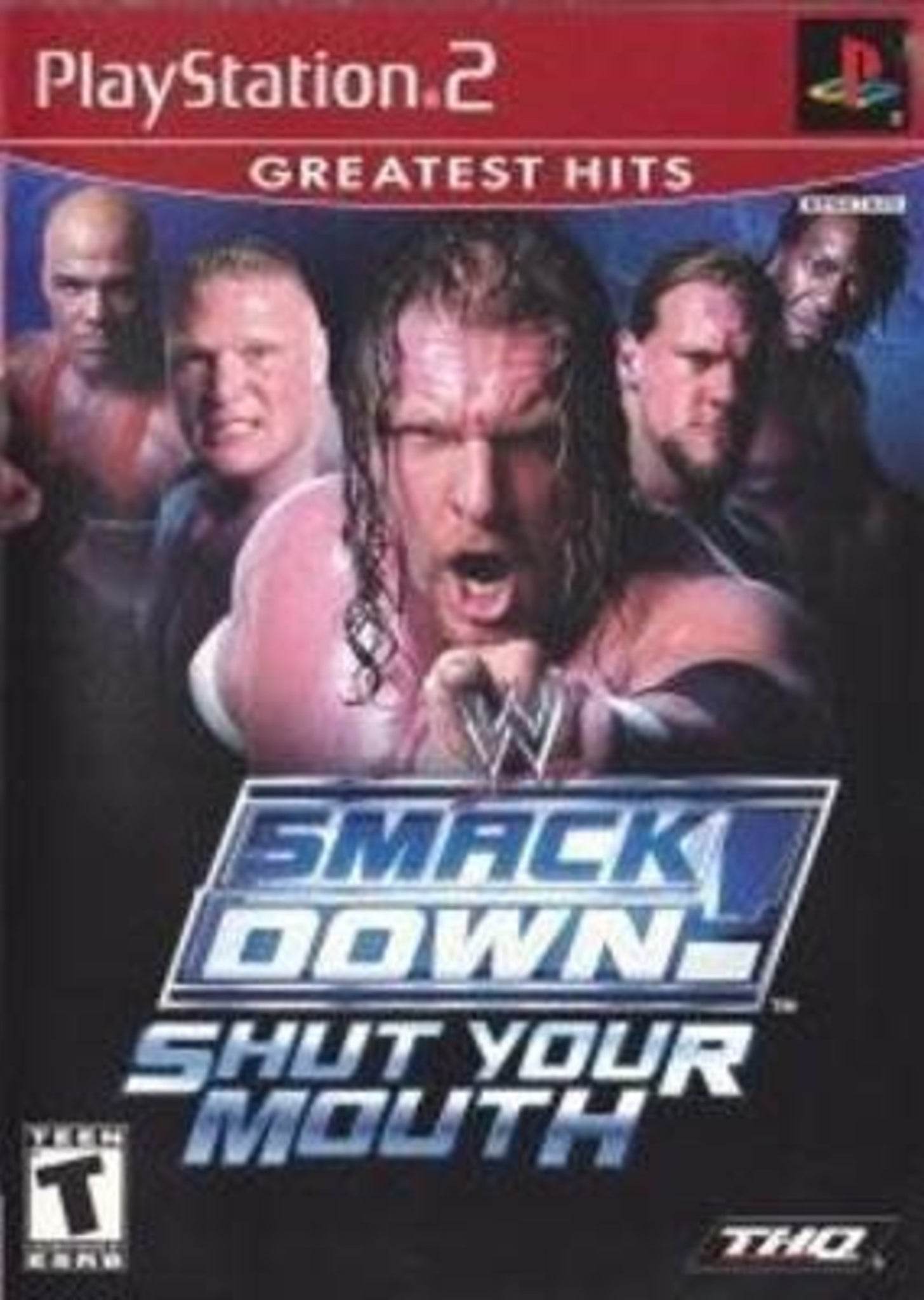 WWE Smackdown Shut Your Mouth (Greatest Hits) (Playstation 2) - Game Manual Only