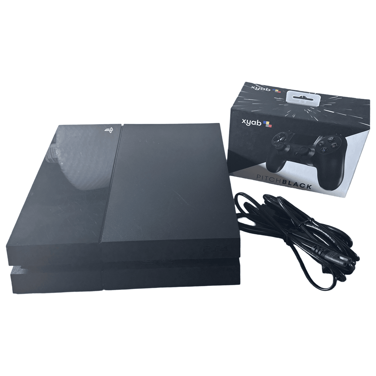 PlayStation 4 500GB Black Console - 1TB | 1 New 3rd Party XYAB Controller