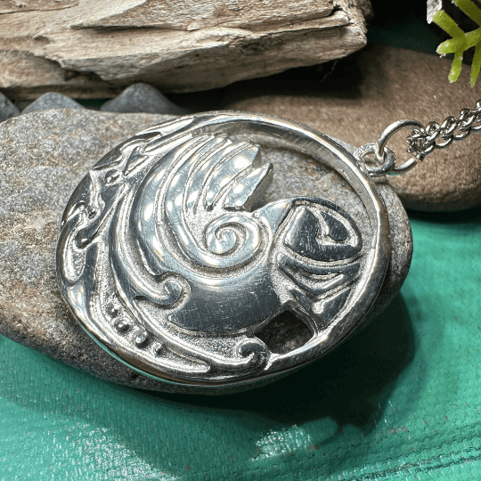Celtic Puffin Necklace - 
