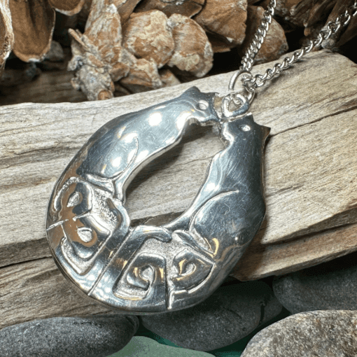 Celtic Cats Necklace - 