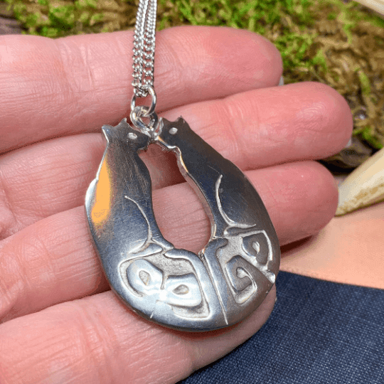 Celtic Cats Necklace - 