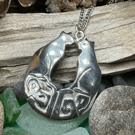 Celtic Cats Necklace - 
