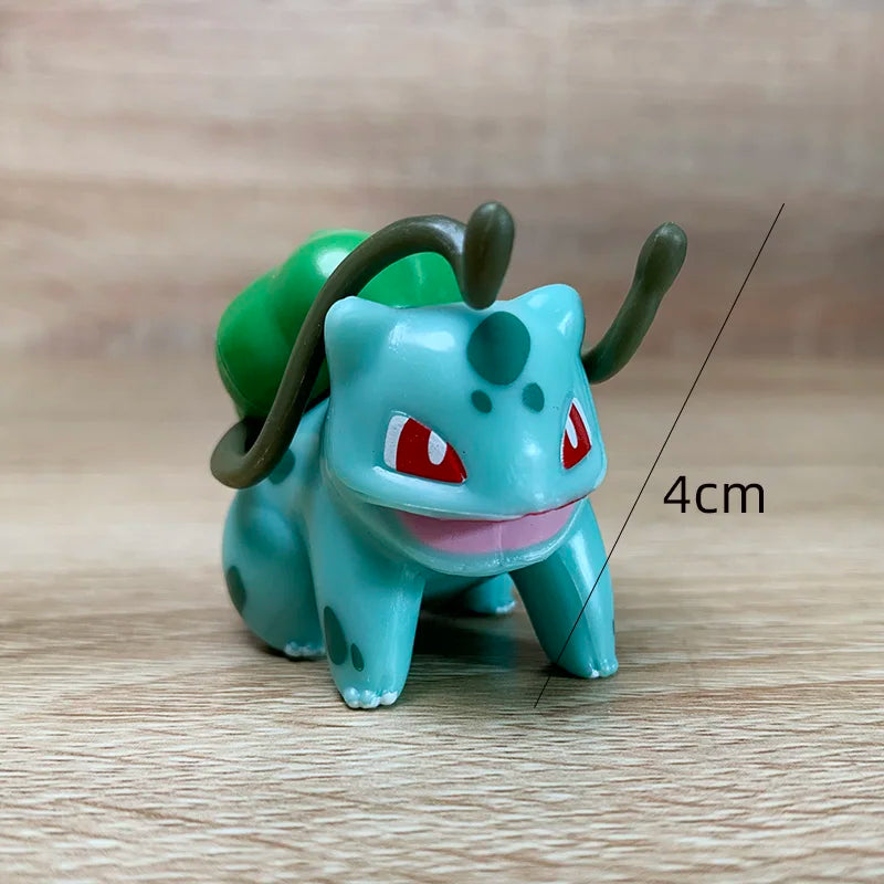 Pokemon Action Figure Pikachu Toys Charmander Squirtle Bulbasaur Pocket Monster Tiny Figure Childrens Gift