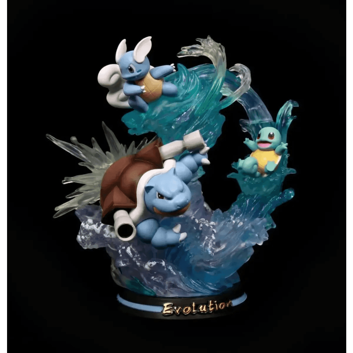 Pokemon Evolution Figures - Charizard, Eevee, Mewtwo, Gengar - 26cm Blastoise / no box