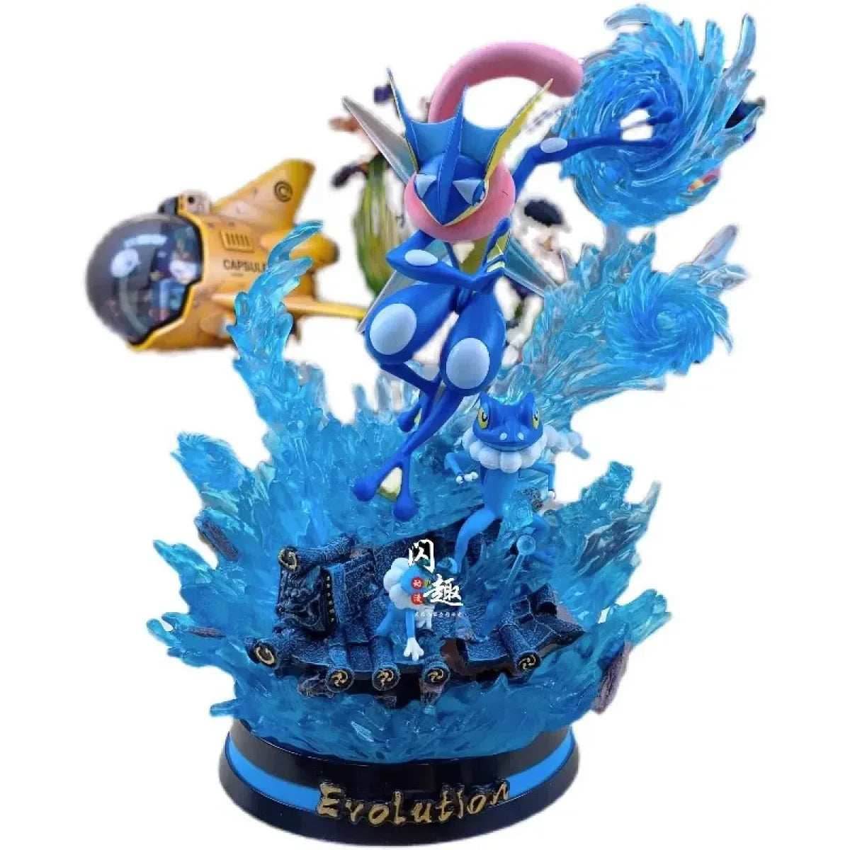 Pokemon Evolution Figures - Charizard, Eevee, Mewtwo, Gengar - 32cm Greninja / no box