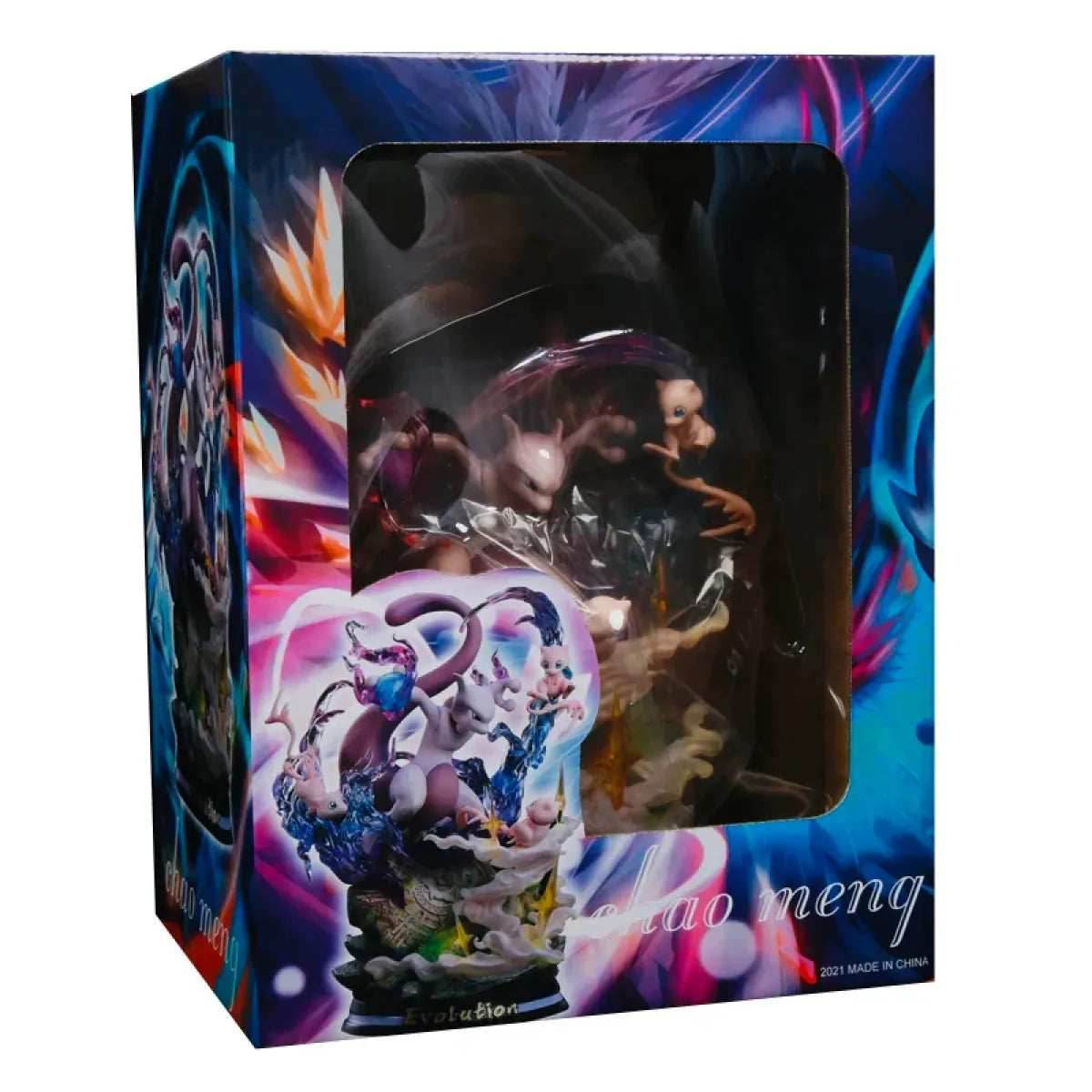 Pokemon Evolution Figures - Charizard, Eevee, Mewtwo, Gengar - 26cm Blastoise / no box