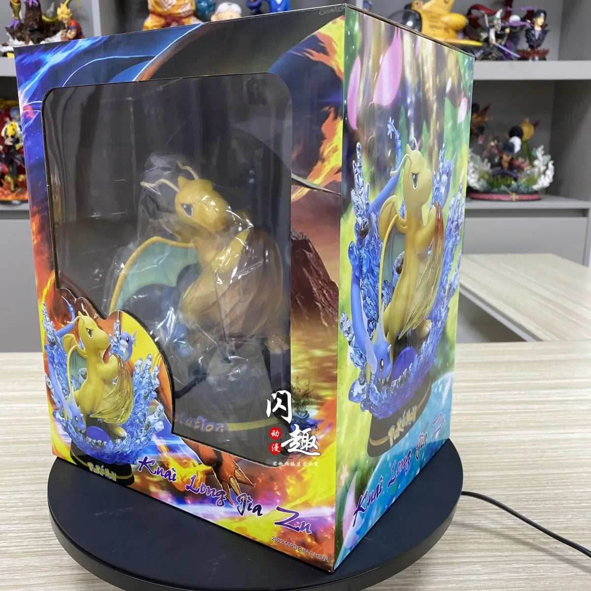 Pokemon Evolution Figures - Charizard, Eevee, Mewtwo, Gengar - 26cm Blastoise / no box