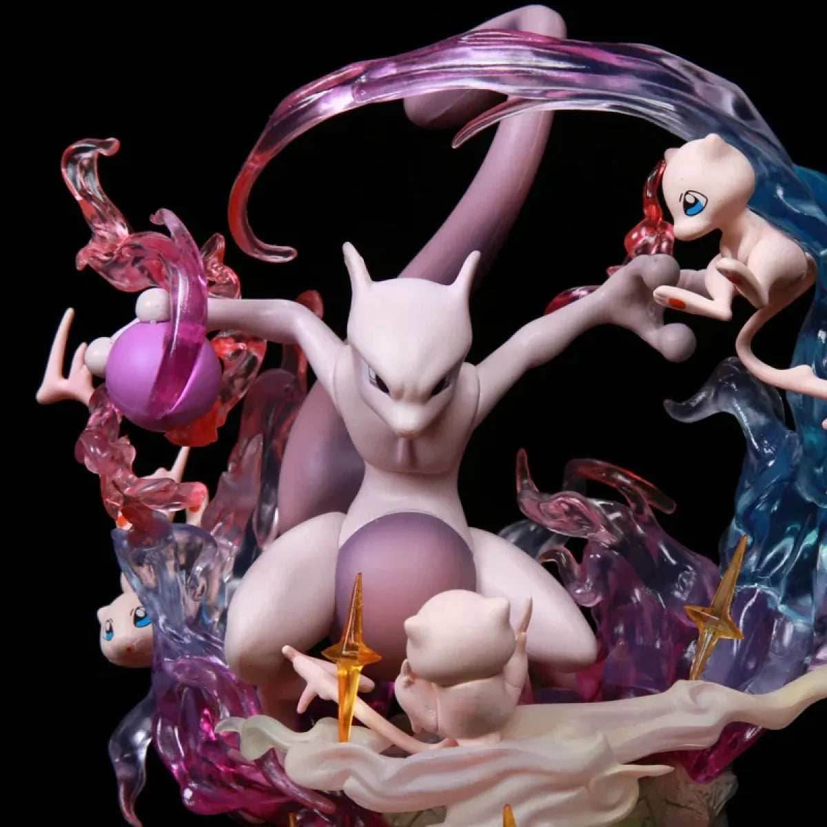 Pokemon Evolution Figures - Charizard, Eevee, Mewtwo, Gengar - 26cm Blastoise / no box