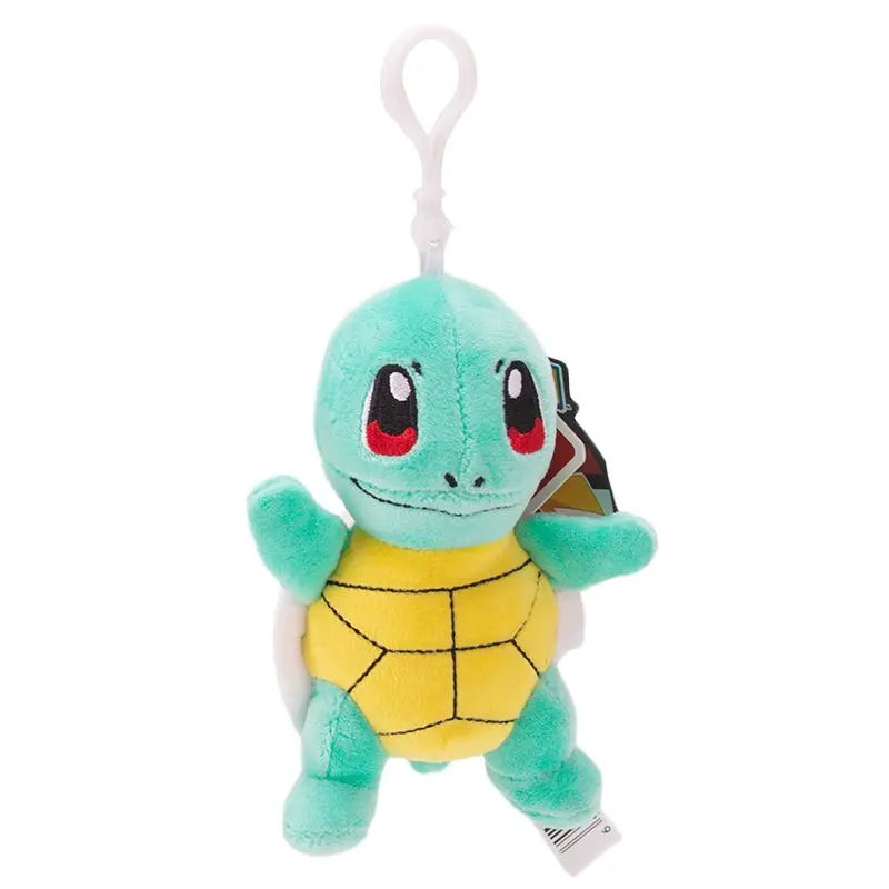 Pokemon Plush Keychain Action Figure Pikachu Key Chain Psyduck Bulbasaur Keyring Backpack Pendant Plushies Accessories Gift