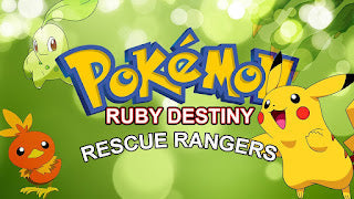 Pokemon Ruby Destiny Resuce Rangers GBA ROM Hack Game Boy Advance