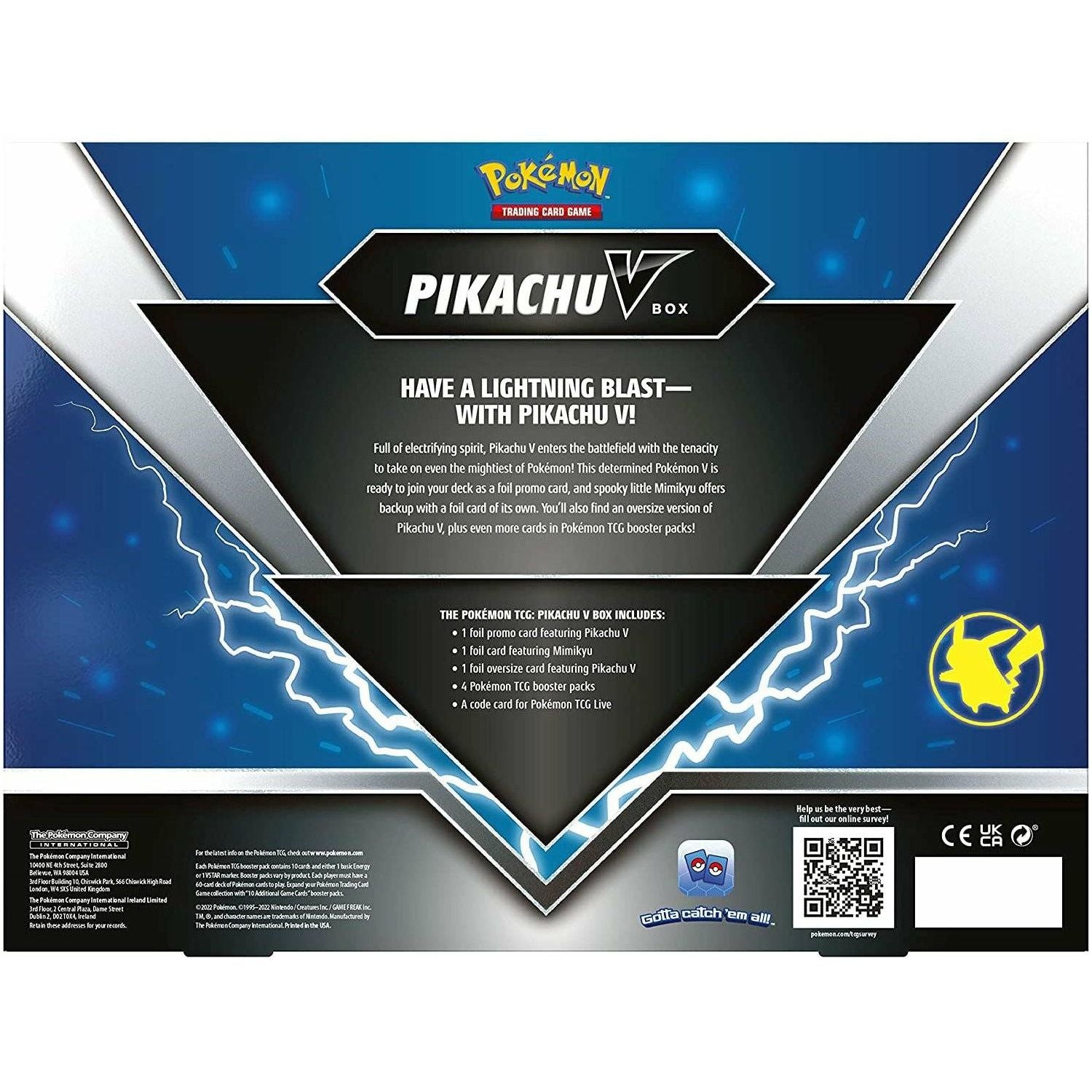 Pokémon TCG: Pikachu V Box