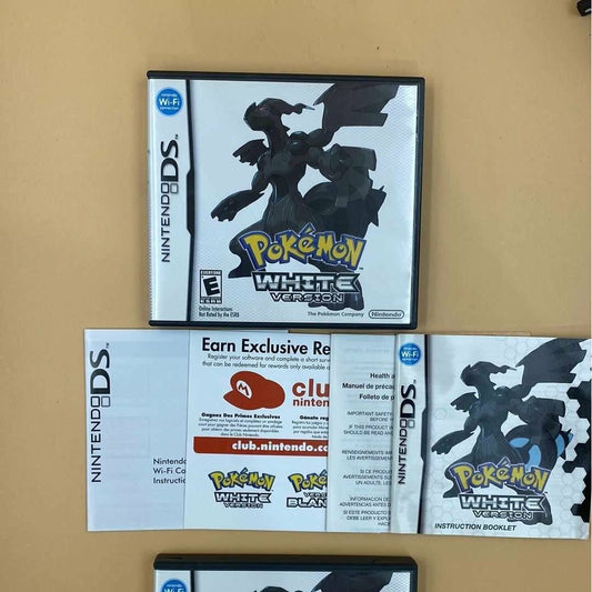 Pokemon White - Nintendo DS - NO GAME