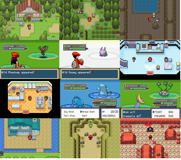 Pokemon Dark Rising GBA ROM Hack Video Game Boy Advance
