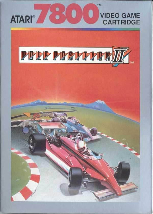 Pole Position II (Atari 7800) - Game Manual Only