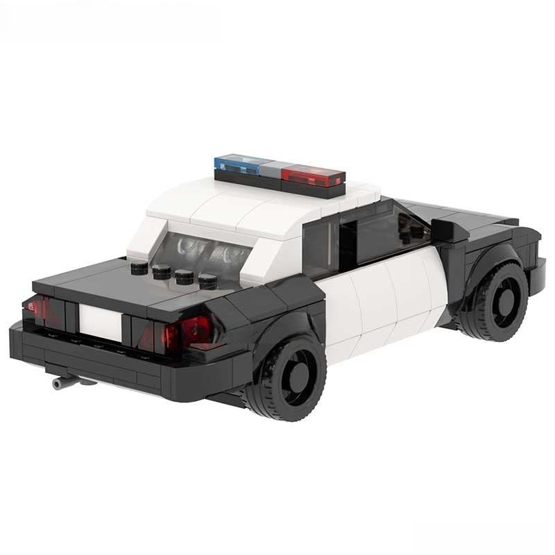 Police Squad Car 293 piece Lego Minifigures Custom Toys