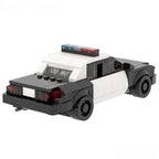 Police Squad Car 293 piece Lego Minifigures Custom Toys