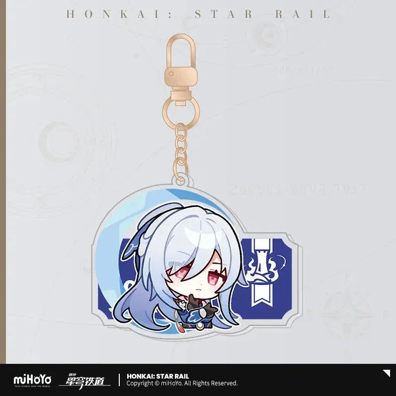 Pom-Pom Exhibition Series Acrylic Keychain Honkai: Star Rail