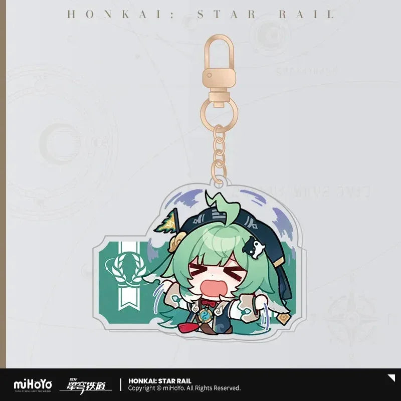 Pom-Pom Exhibition Series Acrylic Keychain Honkai: Star Rail