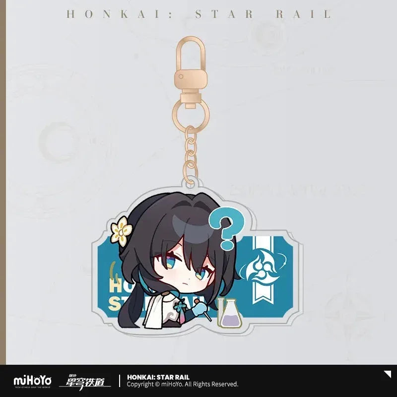 Pom-Pom Exhibition Series Acrylic Keychain Honkai: Star Rail