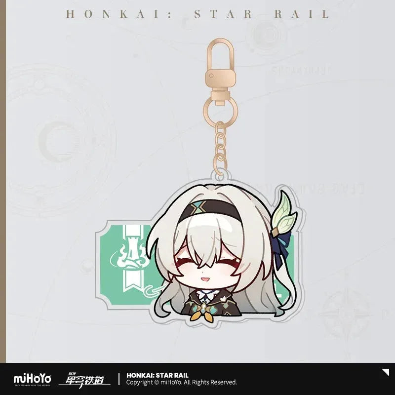 Pom-Pom Exhibition Series Acrylic Keychain Honkai: Star Rail