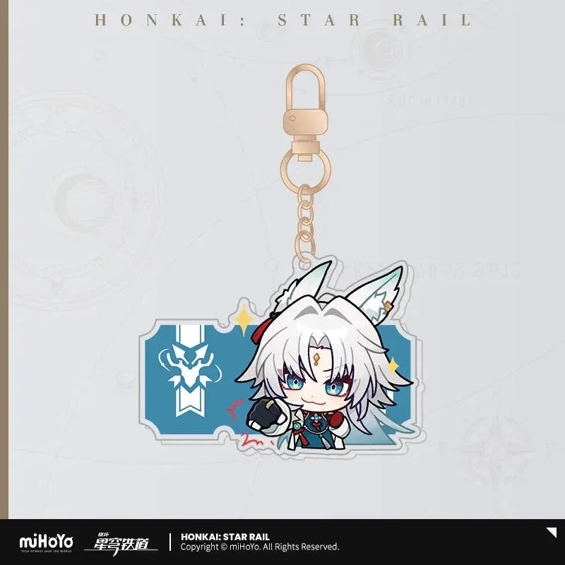 Pom-Pom Exhibition Series Acrylic Keychain Honkai: Star Rail