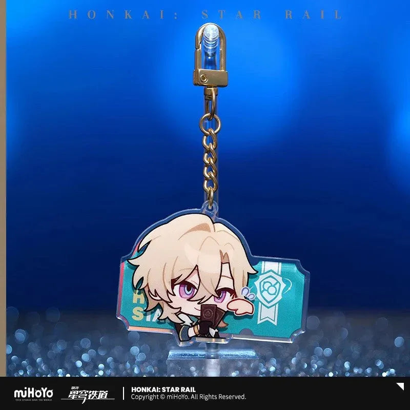 Pom-Pom Exhibition Series Acrylic Keychain Honkai: Star Rail