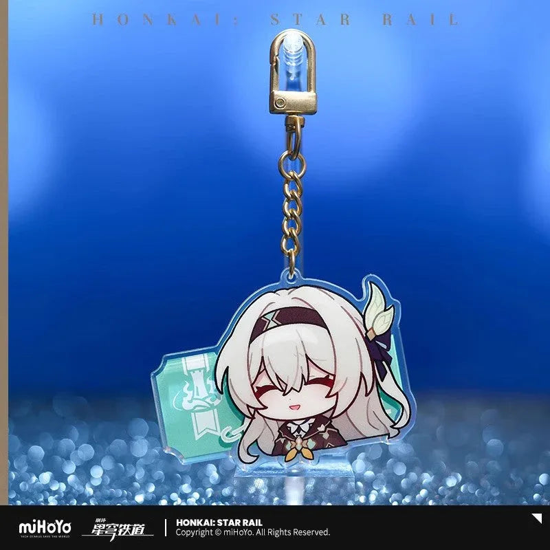 Pom-Pom Exhibition Series Acrylic Keychain Honkai: Star Rail