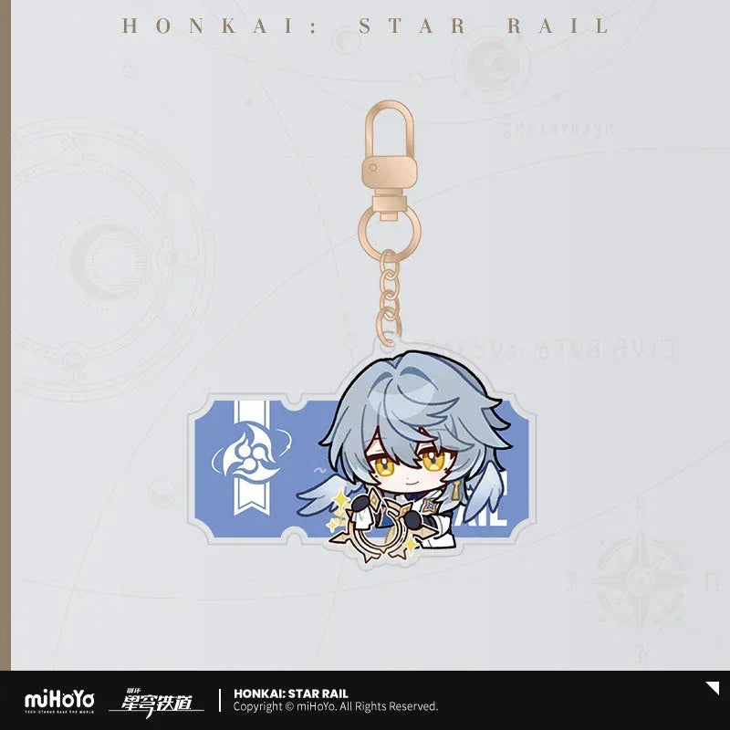 Pom-Pom Exhibition Series Acrylic Keychain Honkai: Star Rail