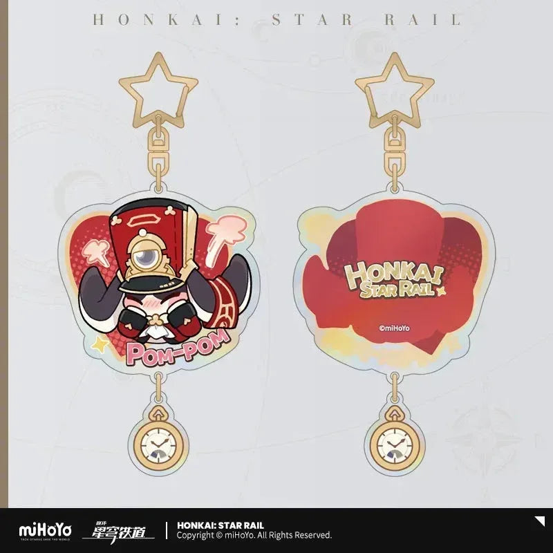 Pom-Pom Exhibition Series Pom-Pom Acrylic Keychain Honkai: Star Rail