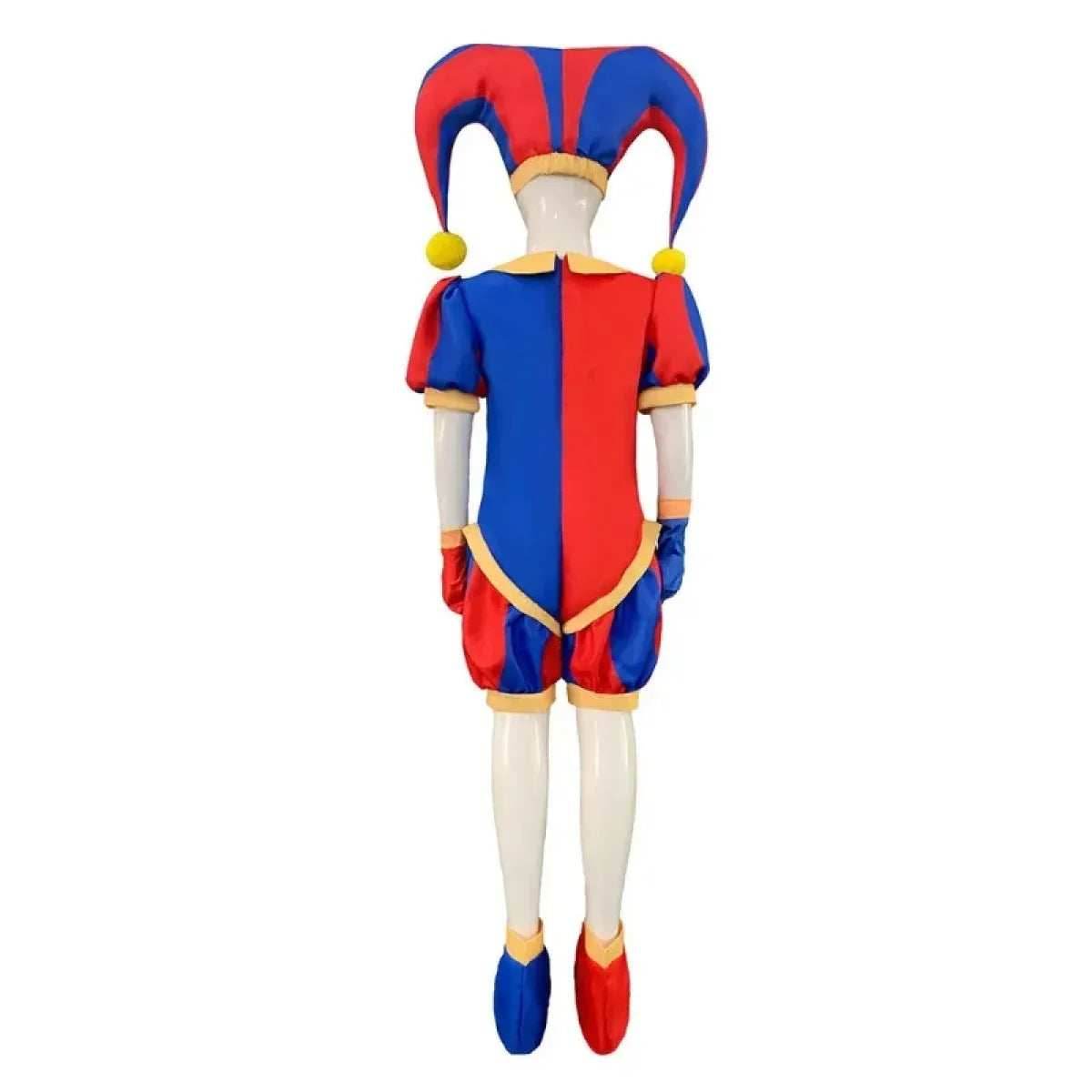 Pomni Cosplay Costume – The Amazing Digital Circus Jumpsuit and Hat - Pomni A / 120cm