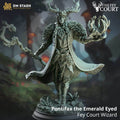 Pontifax the Emerald Eyed (Male Fey Elf Wizard) - 32mm Scale