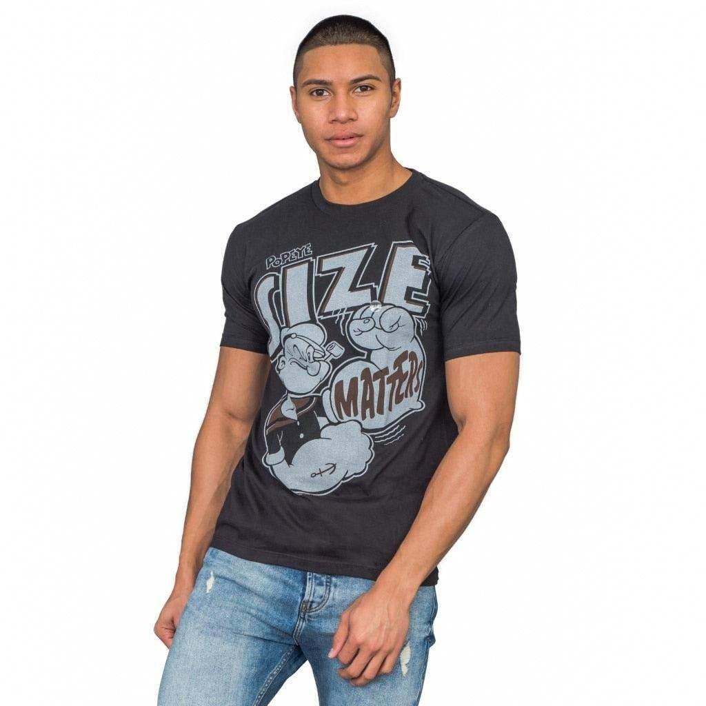Popeye Size Matters Big Arms T-shirt - S