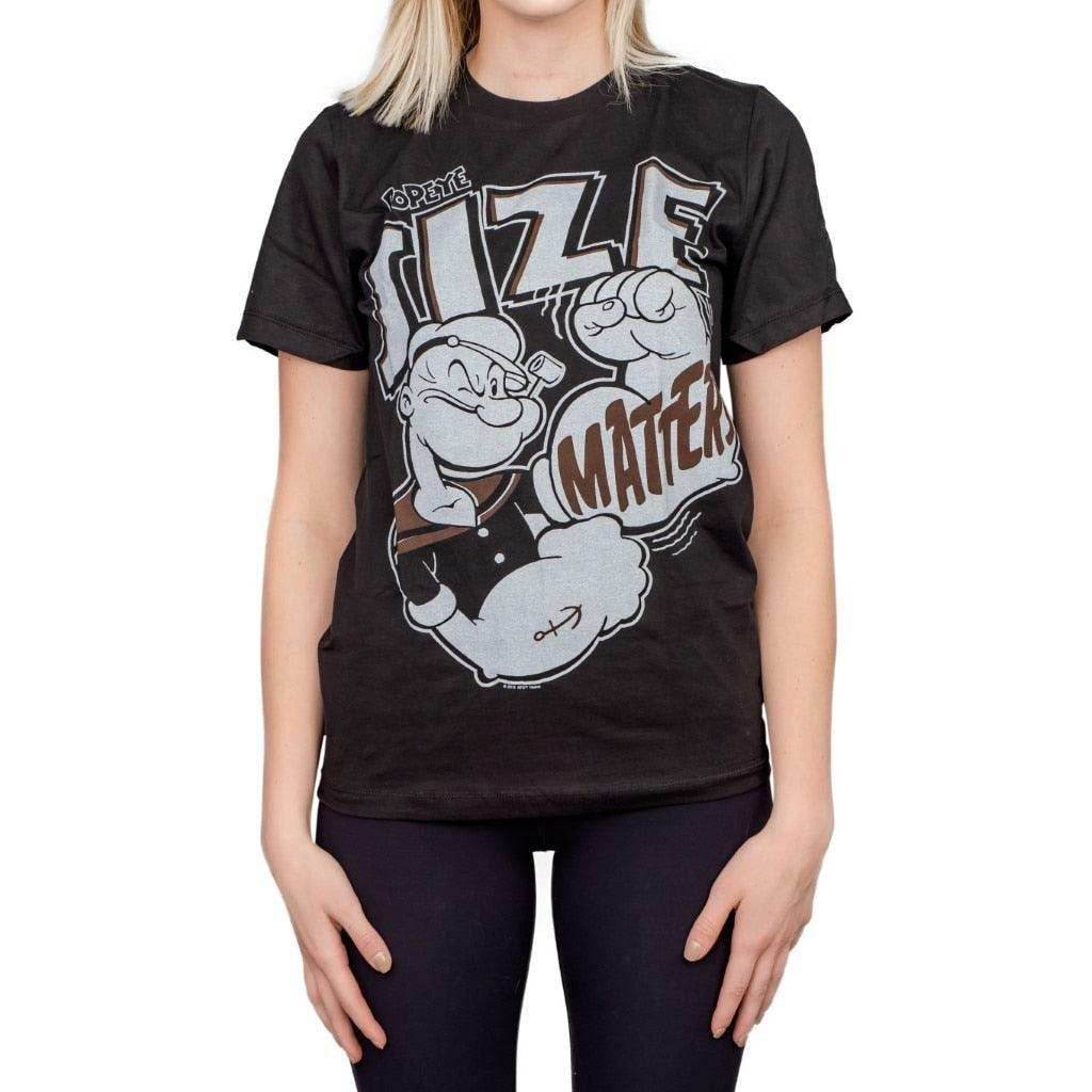 Popeye Size Matters Big Arms T-shirt - S