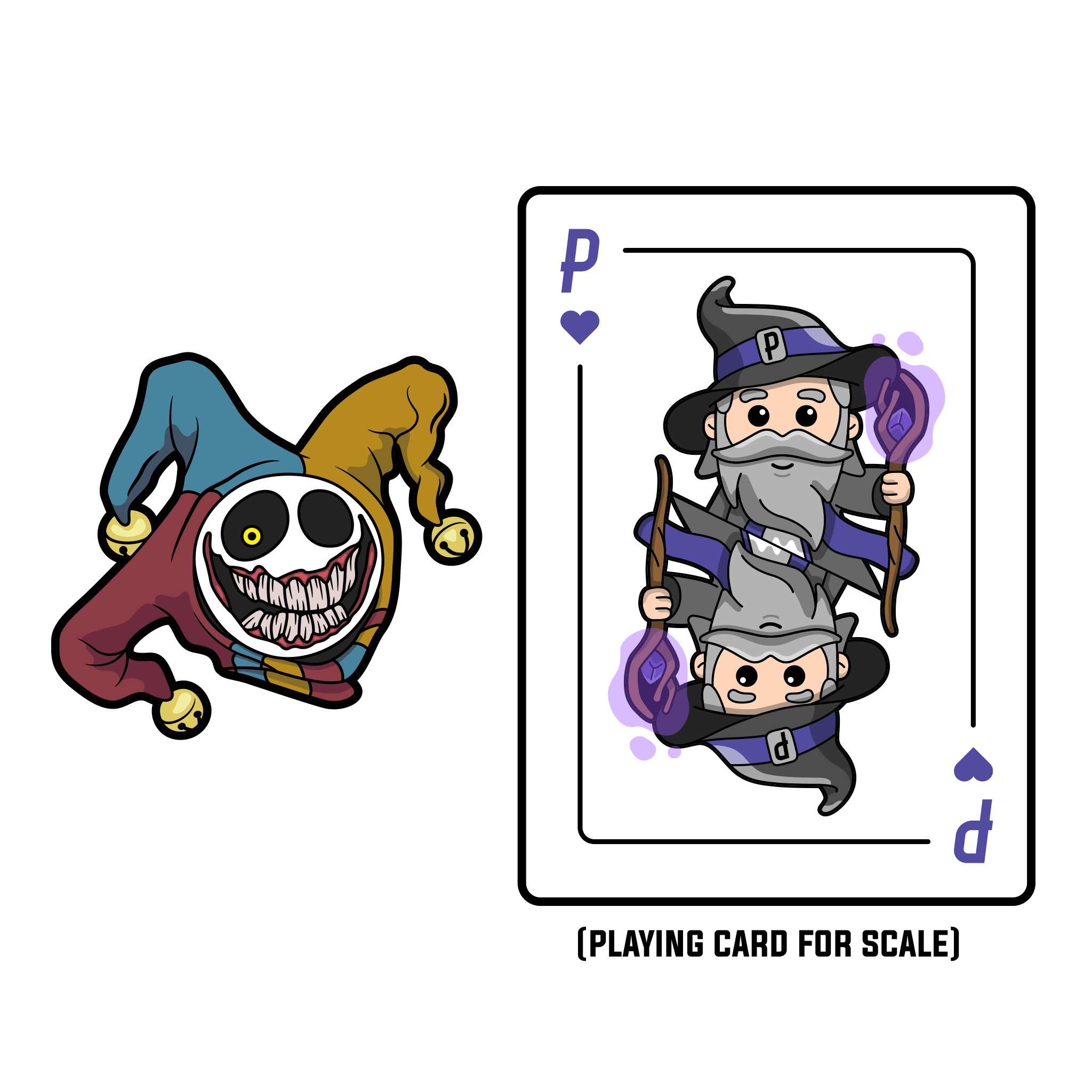 Poppy Playtime - The Prototype (Jester) LE AR Pin